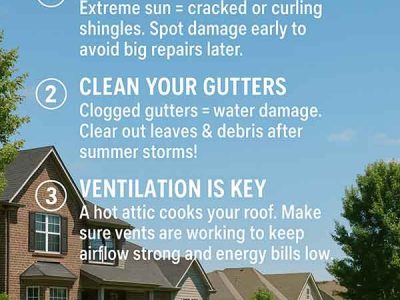 3 Summer Roofing Tips